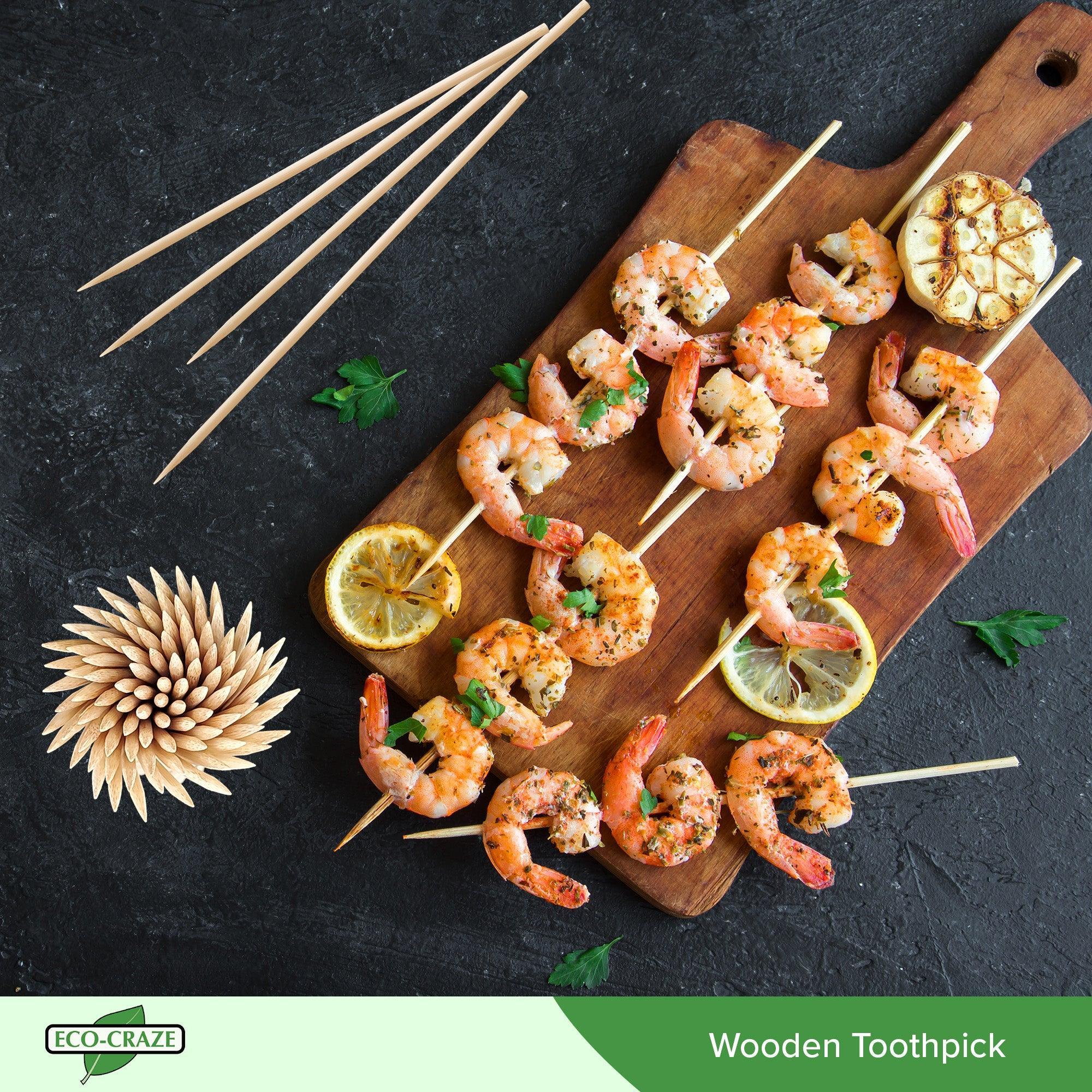 Eco-Craze - Bamboo Skewer - 4mm X 8" - BST4020 - Image 8