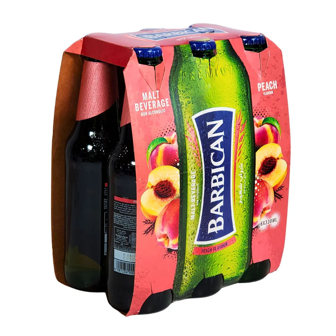 Barbican - Soft Drink - Tropical/ Peach - Image 2