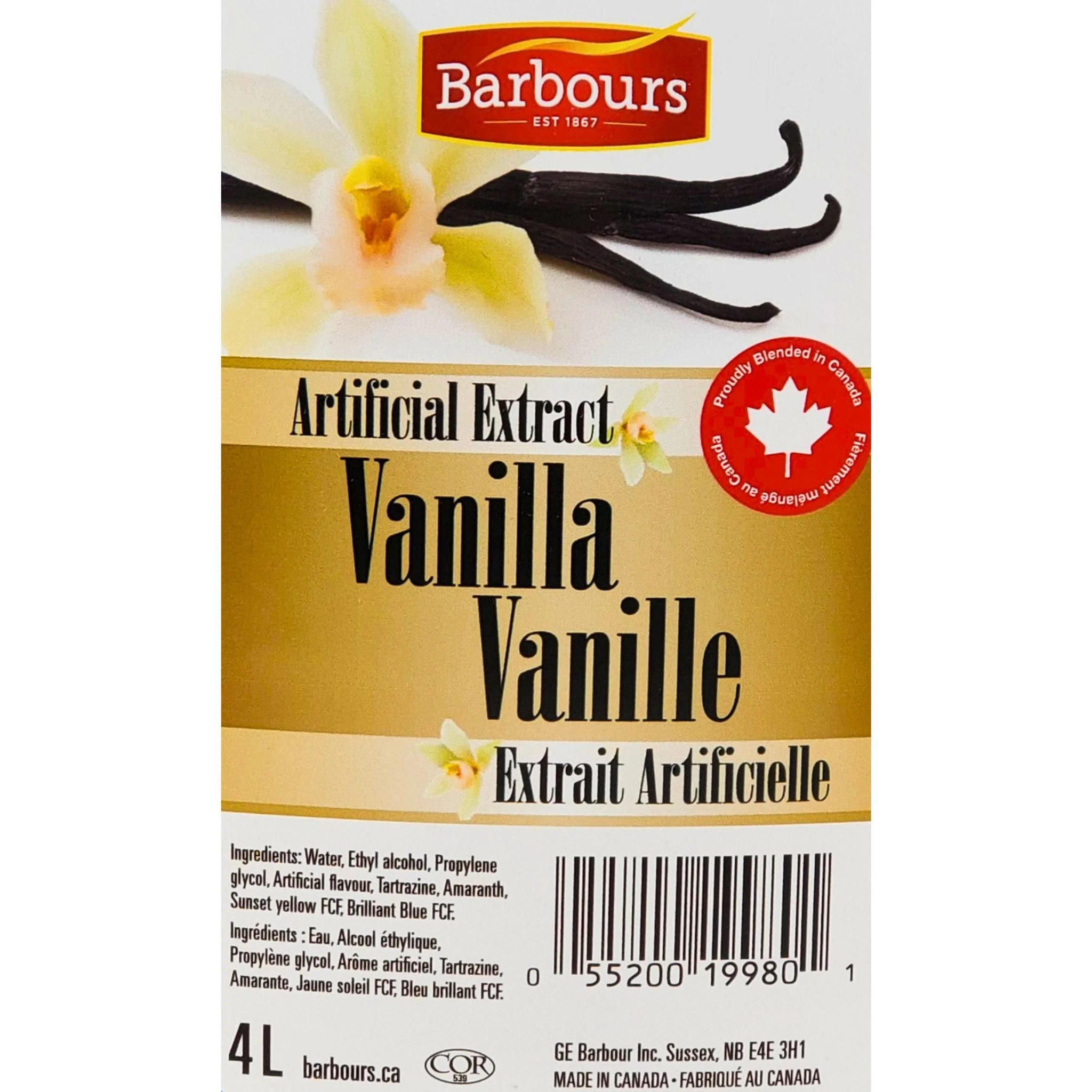 Barbours - Artificial Vanilla - Dark - 712040 - Image 4