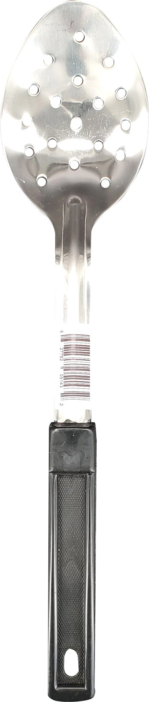 Basting Spoon - 11" - Perforated - Plastic Handle - Image 2