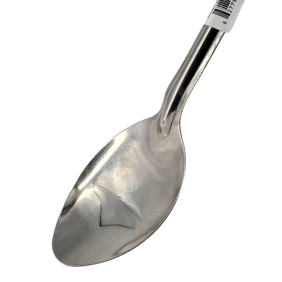 Basting Spoon - 13" - Solid - Plastic Handle - Image 2