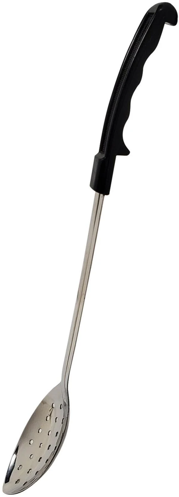 Basting Spoon - 15" - Perforated - Plastic Handle - Image 3