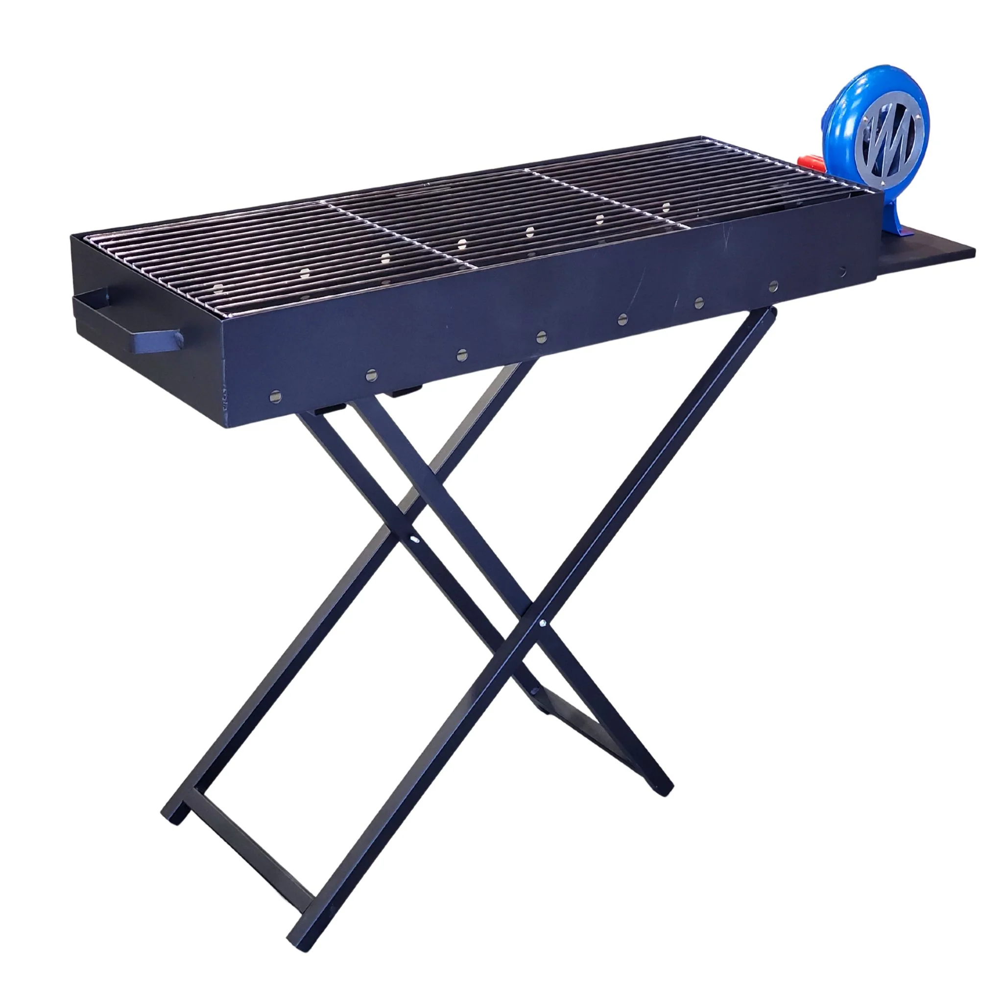 BBQ Charcoal Grill with Blower - 80Wx30Dx73H CM - Image 3