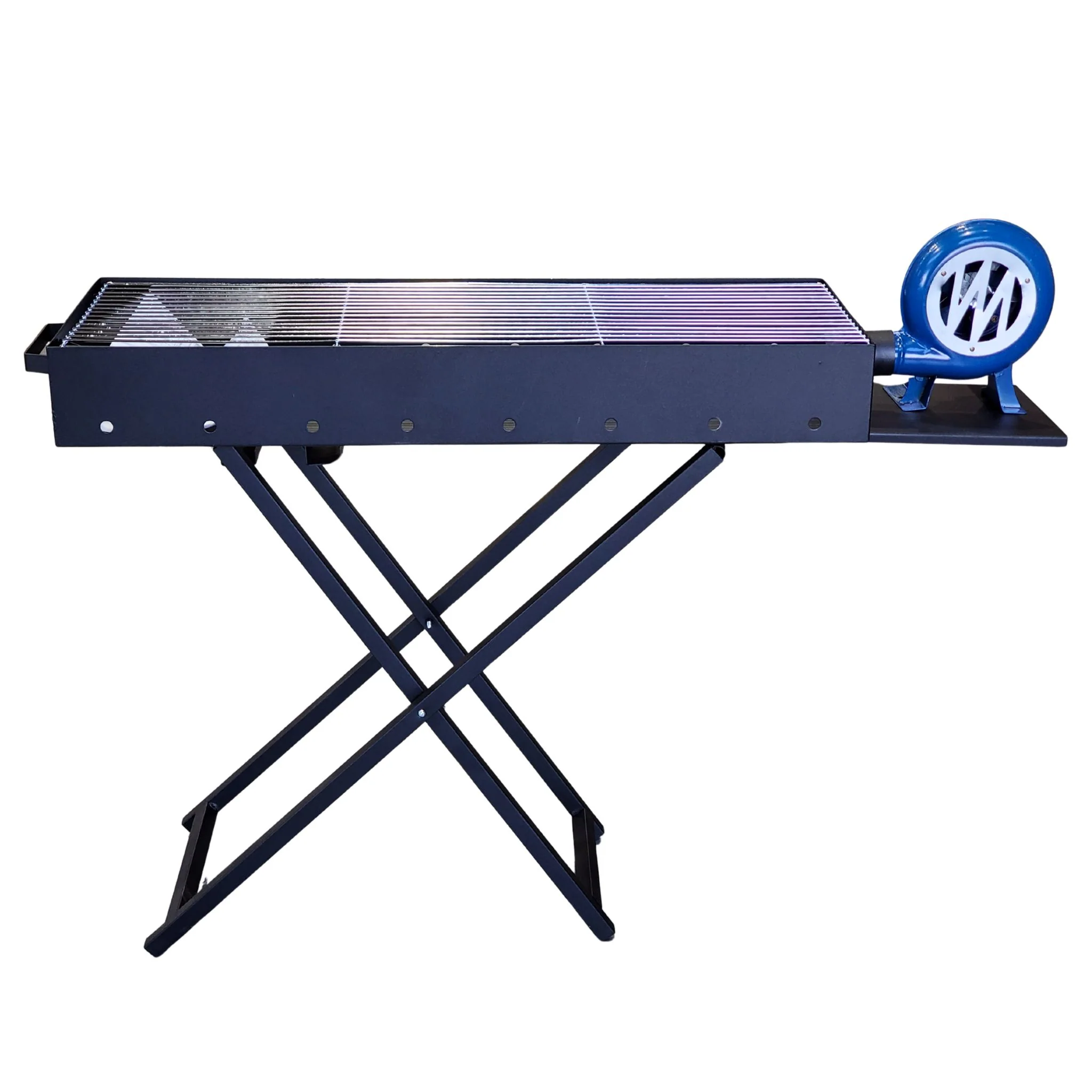 BBQ Charcoal Grill with Blower - 80Wx30Dx73H CM - Image 5