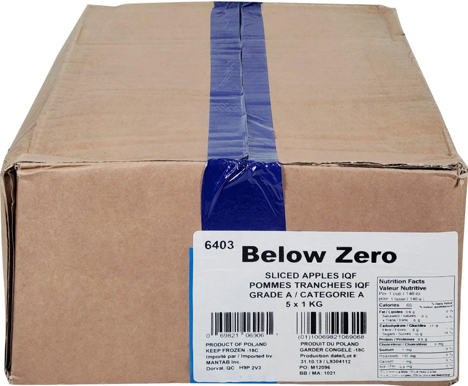 Below Zero - IQF Apples Sliced - 6409 - Image 3