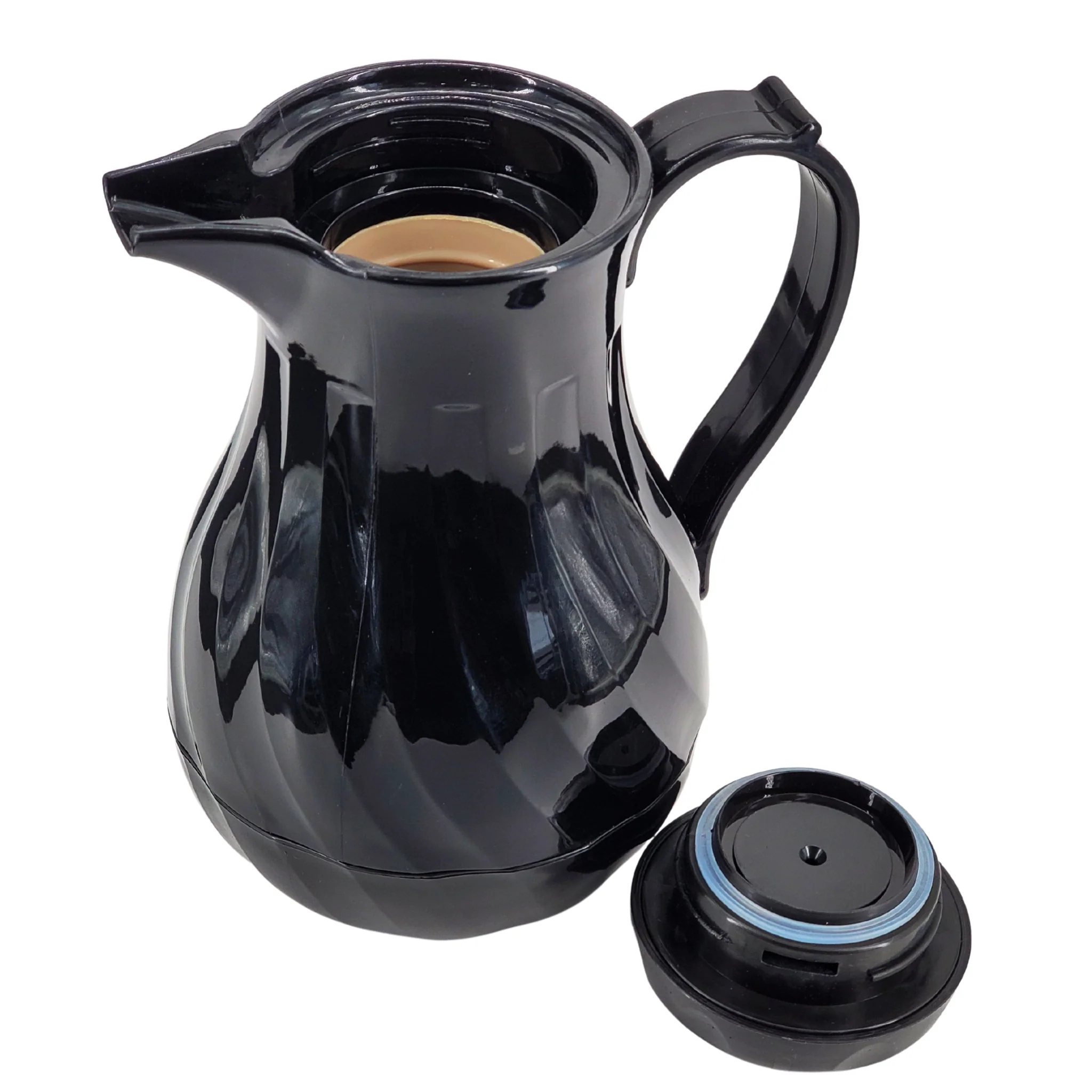 Beverage Server - 42oz - Insulated - Plastic - Black - Image 2