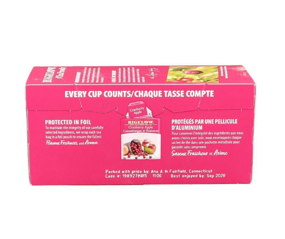 Bigelow - Tea Bags - Cranberry Apple - Image 6