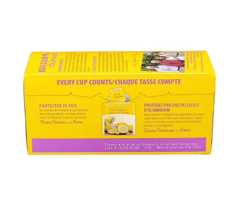 Bigelow - Tea Bags - I Love Lemon - Image 5