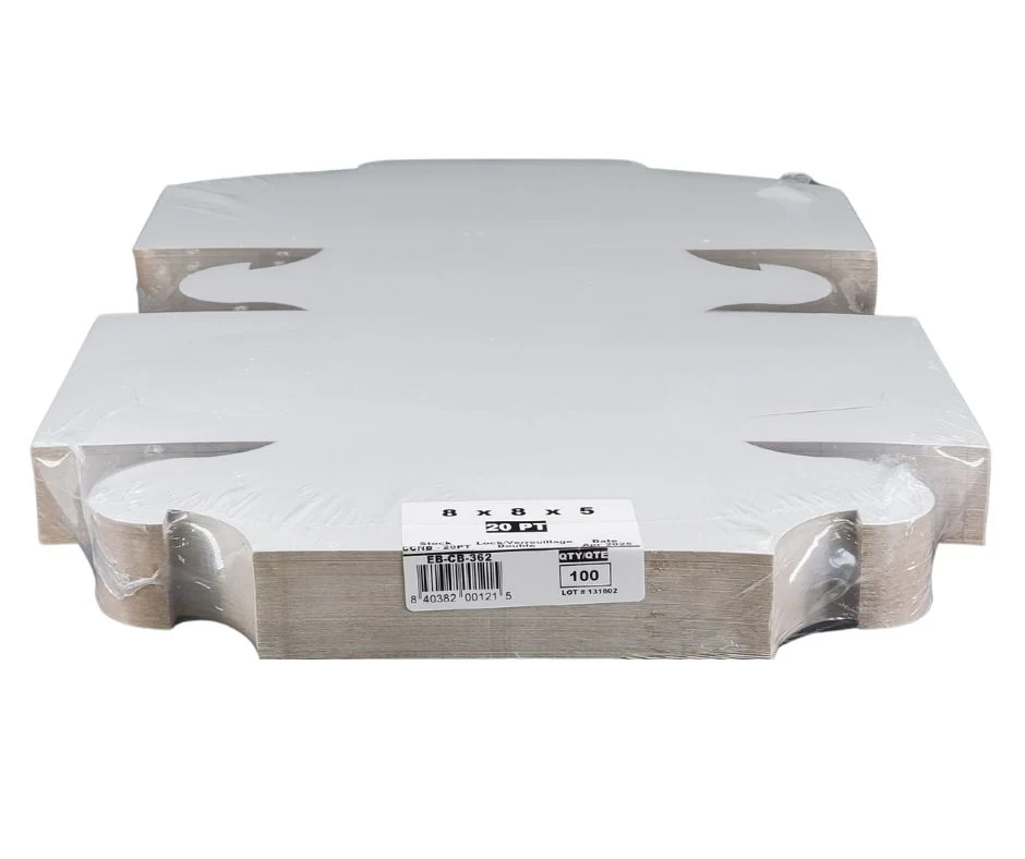 EB - White Cake Boxes - 8x8x5 - Image 8