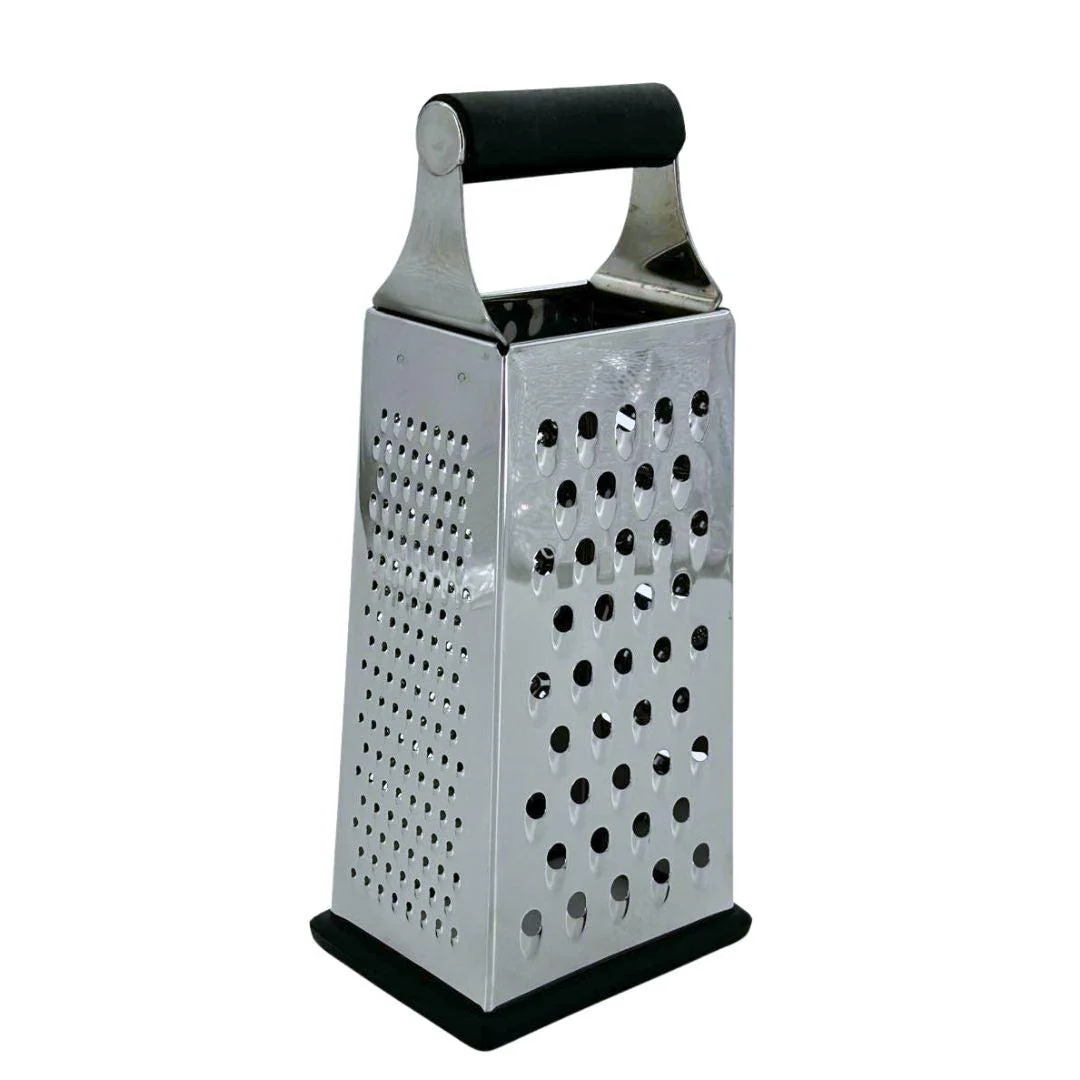Box Grater - Non-Slip Base and PVC Handle - Image 2