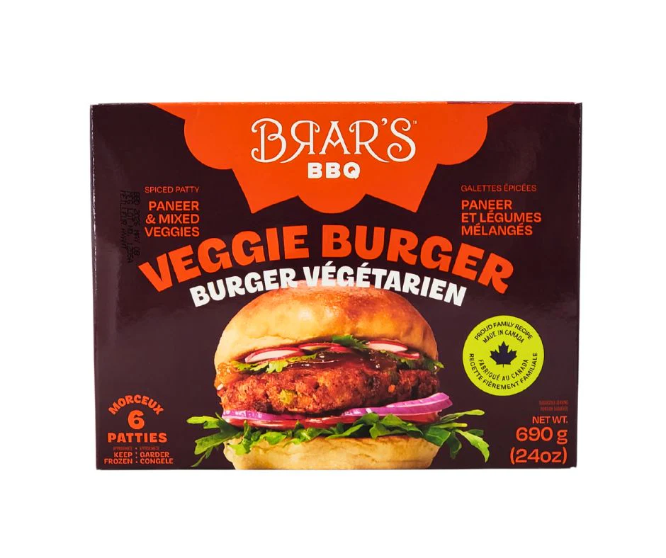 Brar - Veggie Burger Patty - Spicy - Image 4