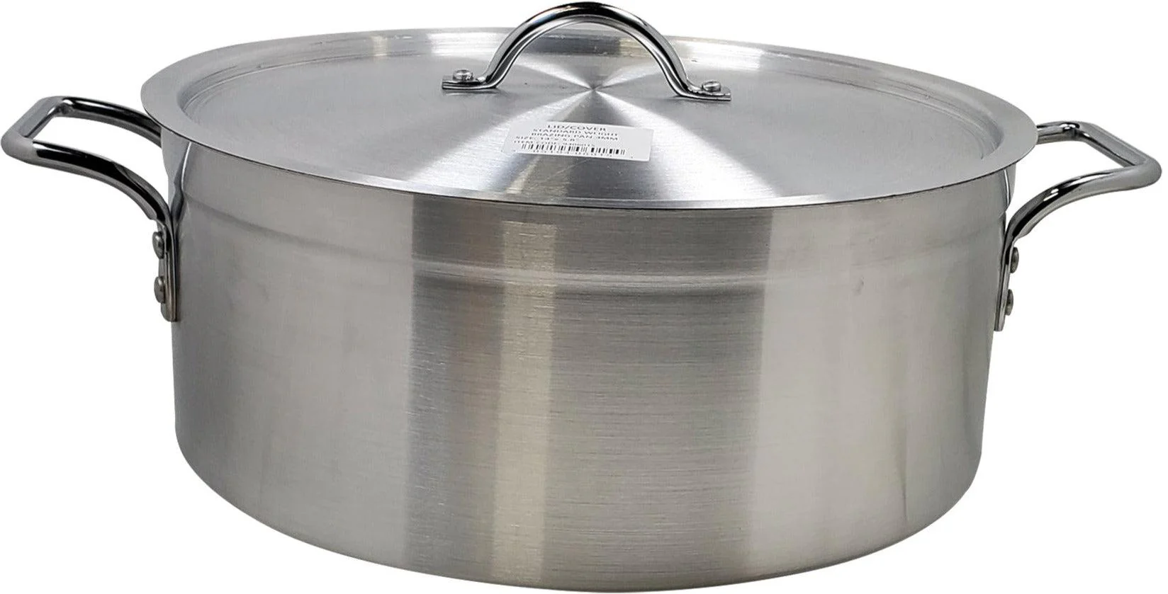 Brazing Pan 15L - 4mm - 14"x5.8" w/Lid - Image 2