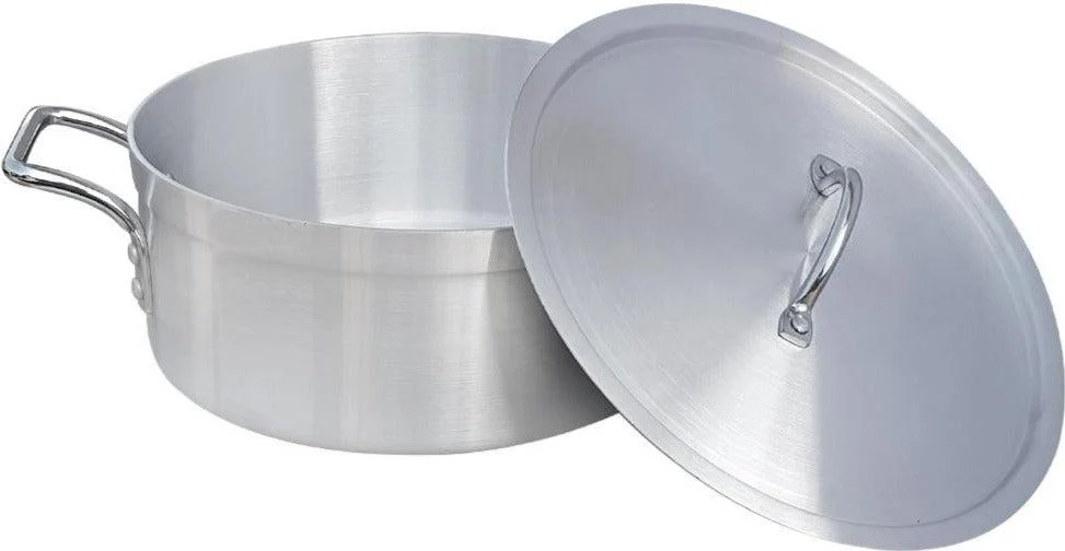 Brazing Pan 30L - 4mm - 19.7"x6.3" w/Lid - Image 2