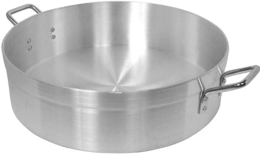 Brazing Pan 36L - 4mm - 21.6"x5.5" w/Lid - Image 3