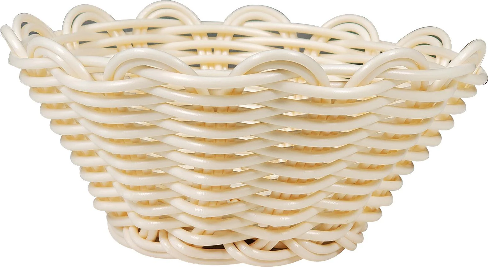 Bread Basket - Beige - 16cm/6.3" Dia - JD2171 - Image 3