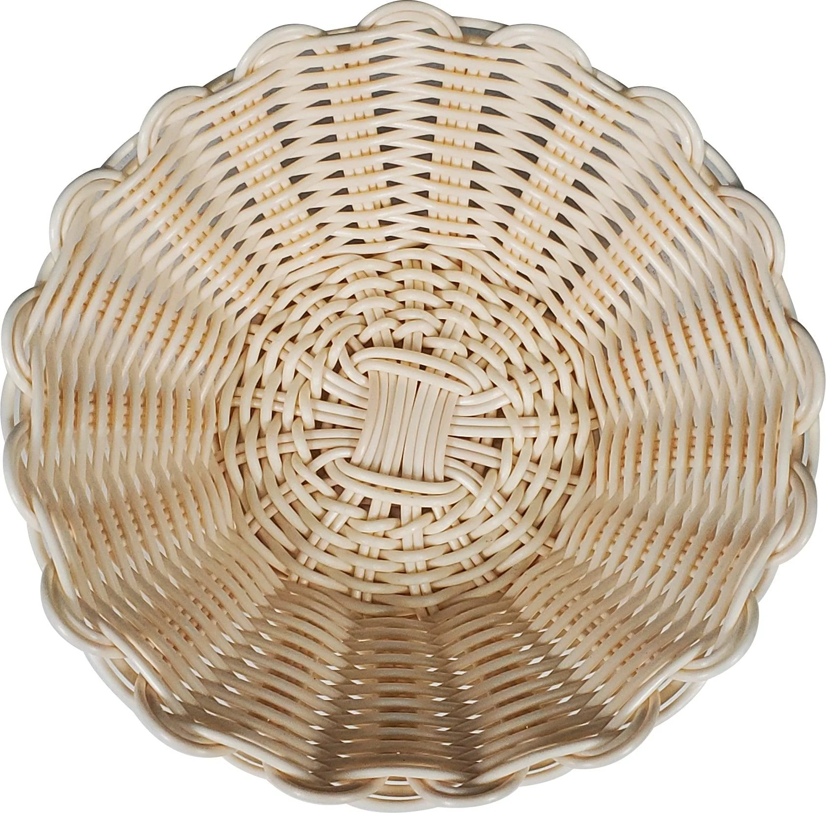 Bread Basket - Beige - 20cm/7.9" Dia - JD2168 - Image 2