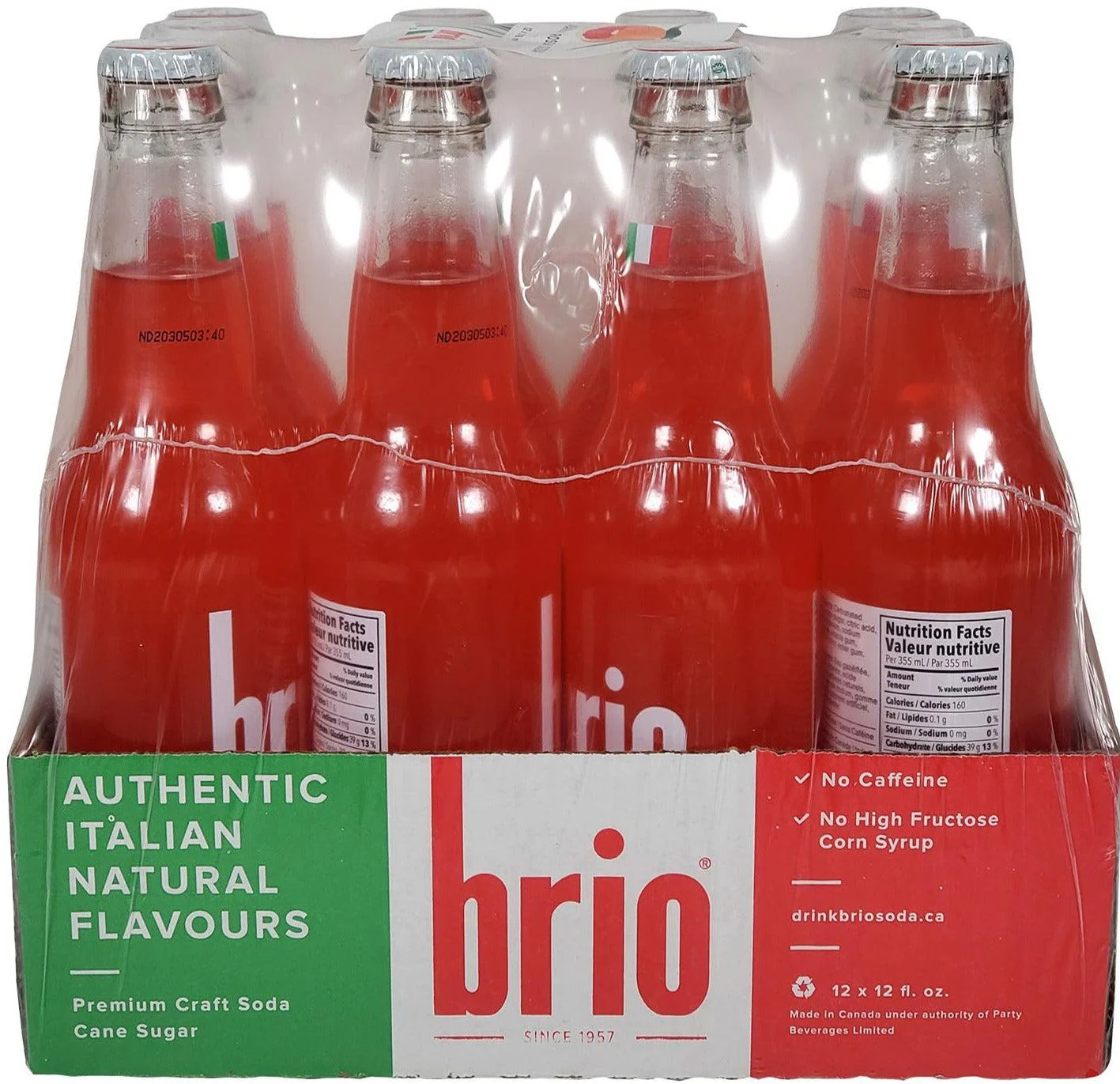 Brio/Aranciata - Rossa Soda - Bottles - Image 3