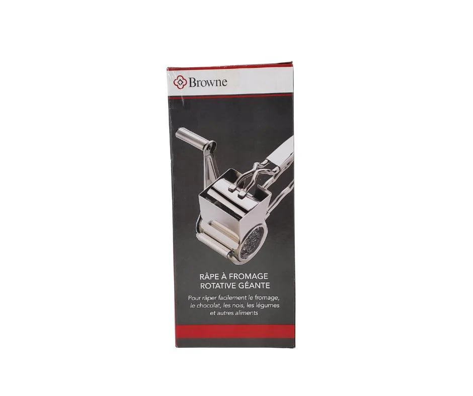 Browne - Jumbo Rotary Cheese Grater - Stainless Steel - Image 3