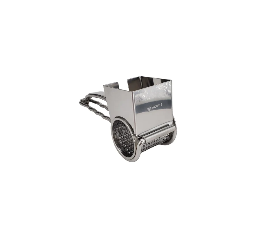 Browne - Jumbo Rotary Cheese Grater - Stainless Steel - Image 4