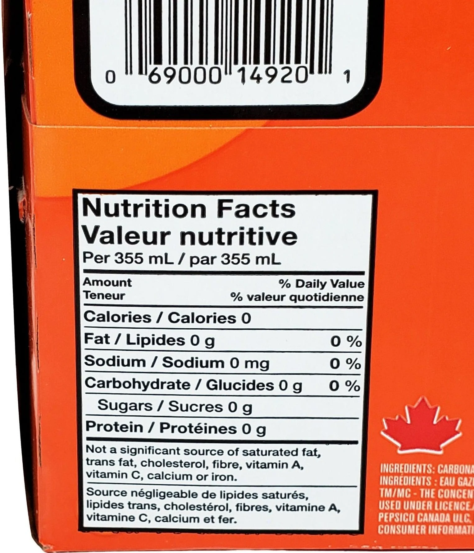 Bubly - Orange - Cans - Image 3