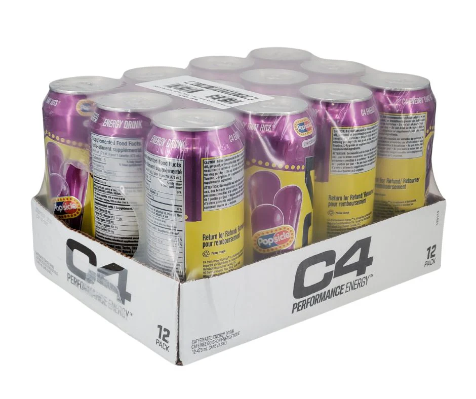 C4 - Energy Drink - Grape Popsicle - Image 5