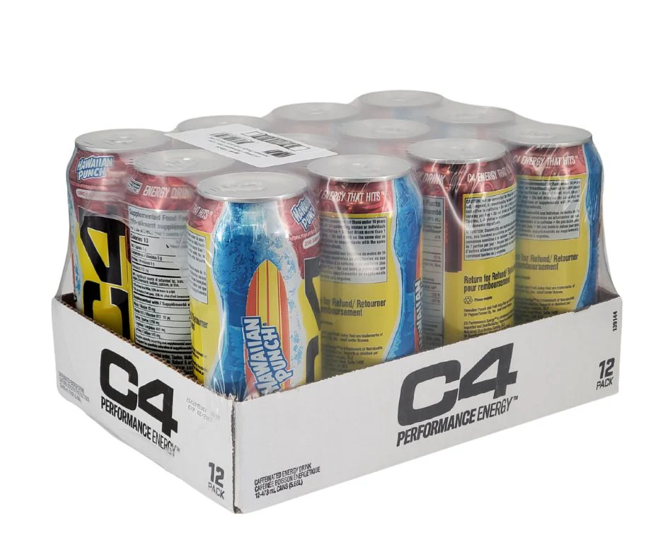C4 - Energy Drink - Hawaiian Punch Juicy Red - Image 3