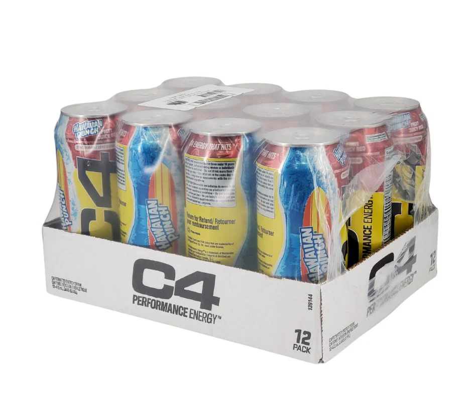 C4 - Energy Drink - Hawaiian Punch Juicy Red - Image 4