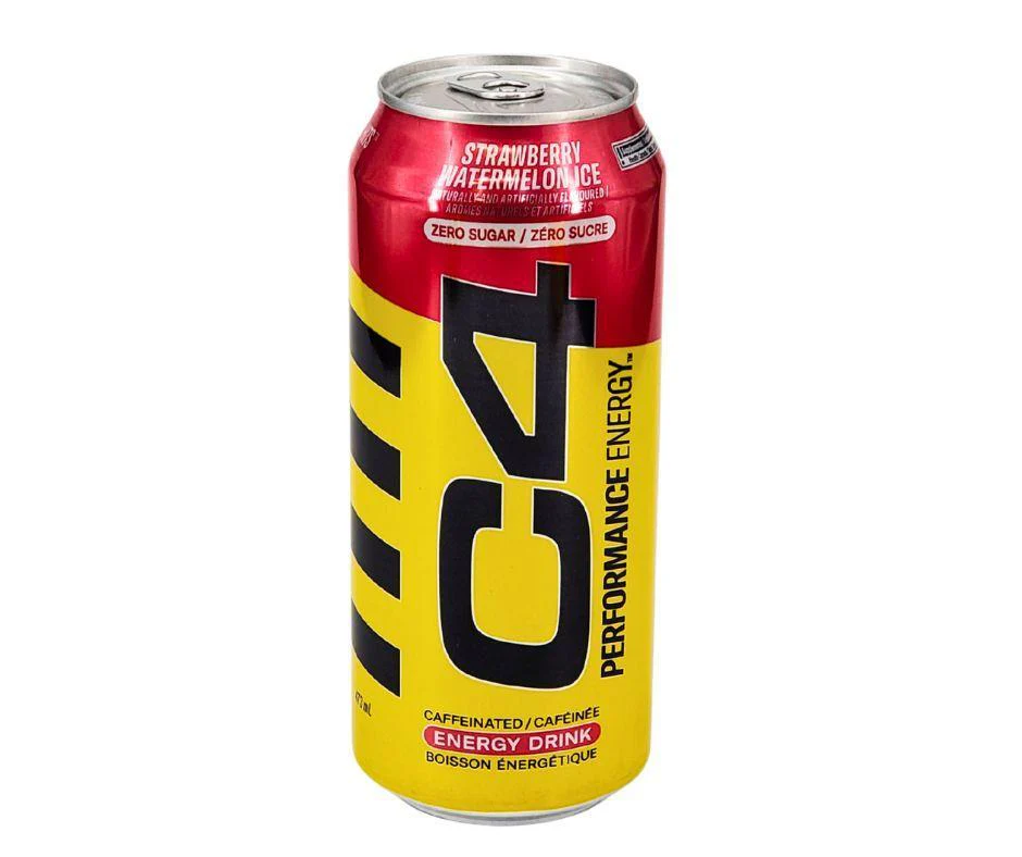 C4 - Energy Drink - Strawberry Watermelon Ice - Image 2