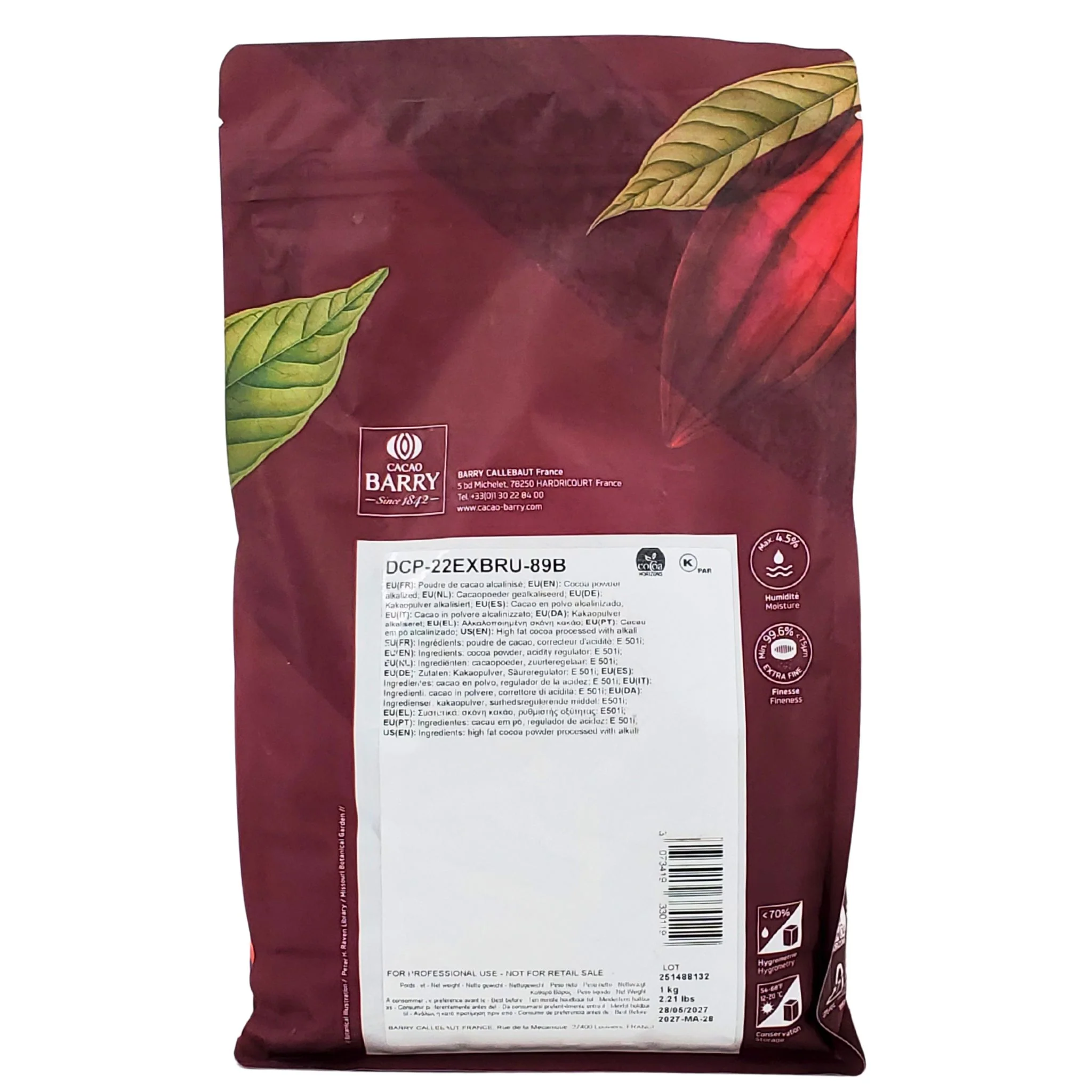 Callebaut/Cacao Barry - Cocoa Powder - Extra - Image 4