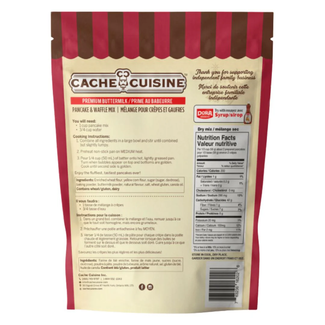 Cache Cuisine - Premium Buttermilk Pancake Mix - Image 2