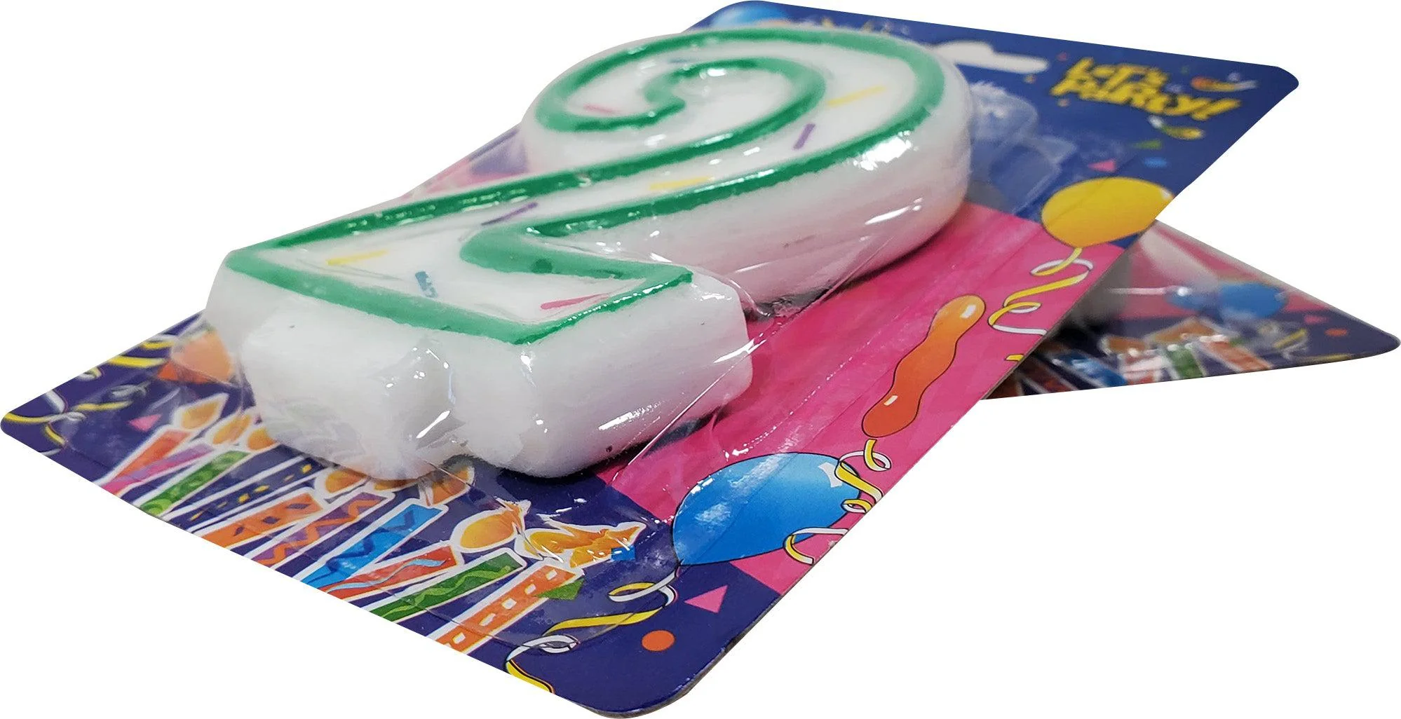 Cake Candle - 3" Number 2 - 45112 - Image 3