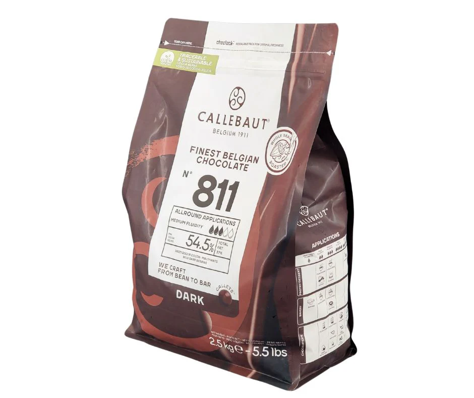 Callebaut - Dark Chocolate Callets - 811 - Image 2