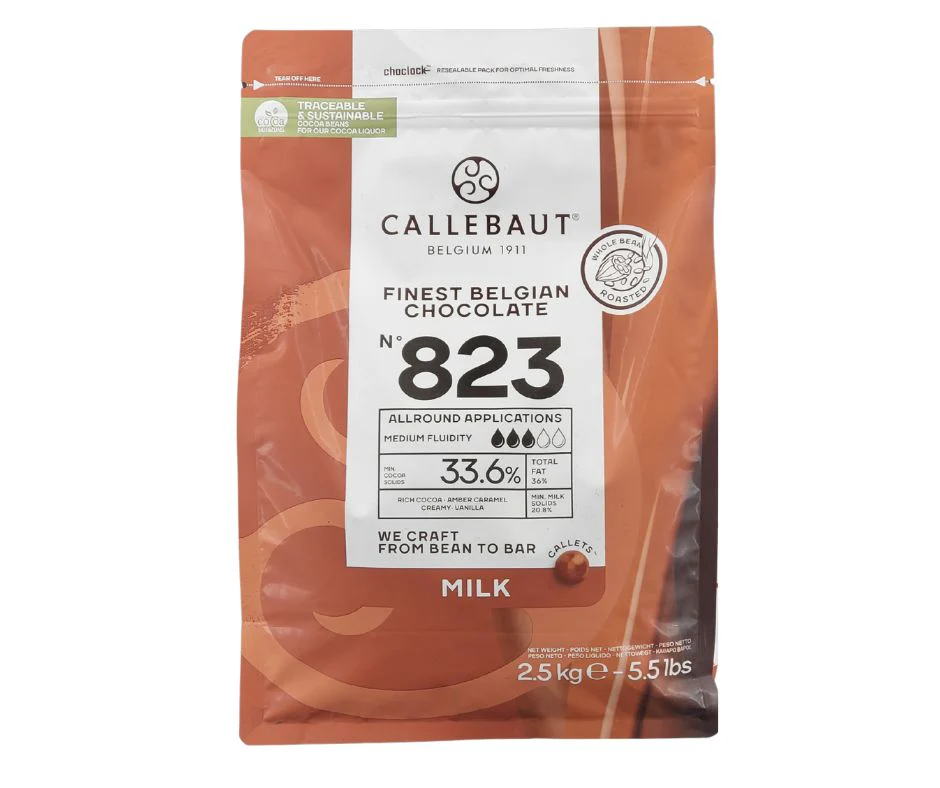 Callebaut - Milk Chocolate Callets - 823 - Image 3