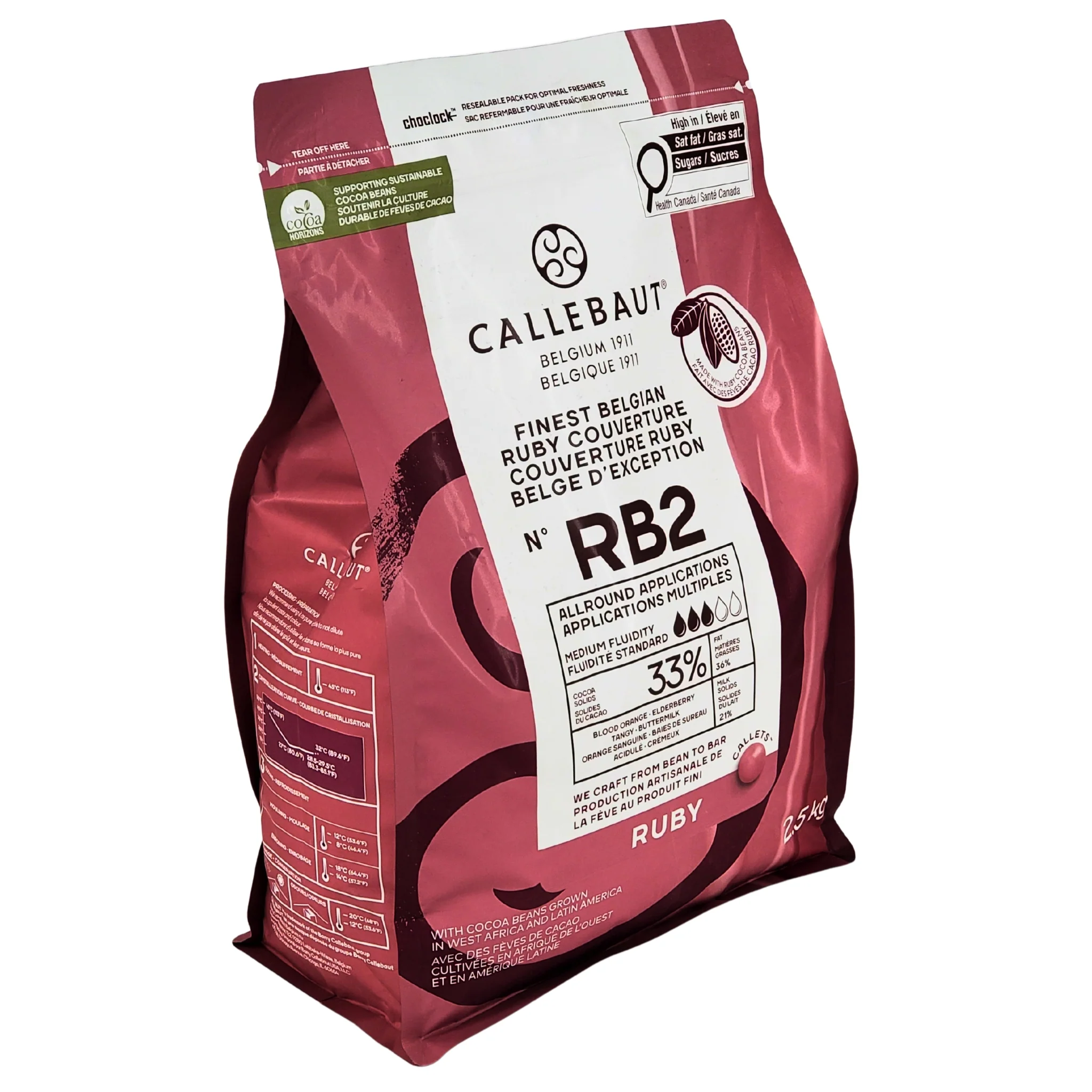 Callebaut - Ruby Callet - 2.5kg - Image 2