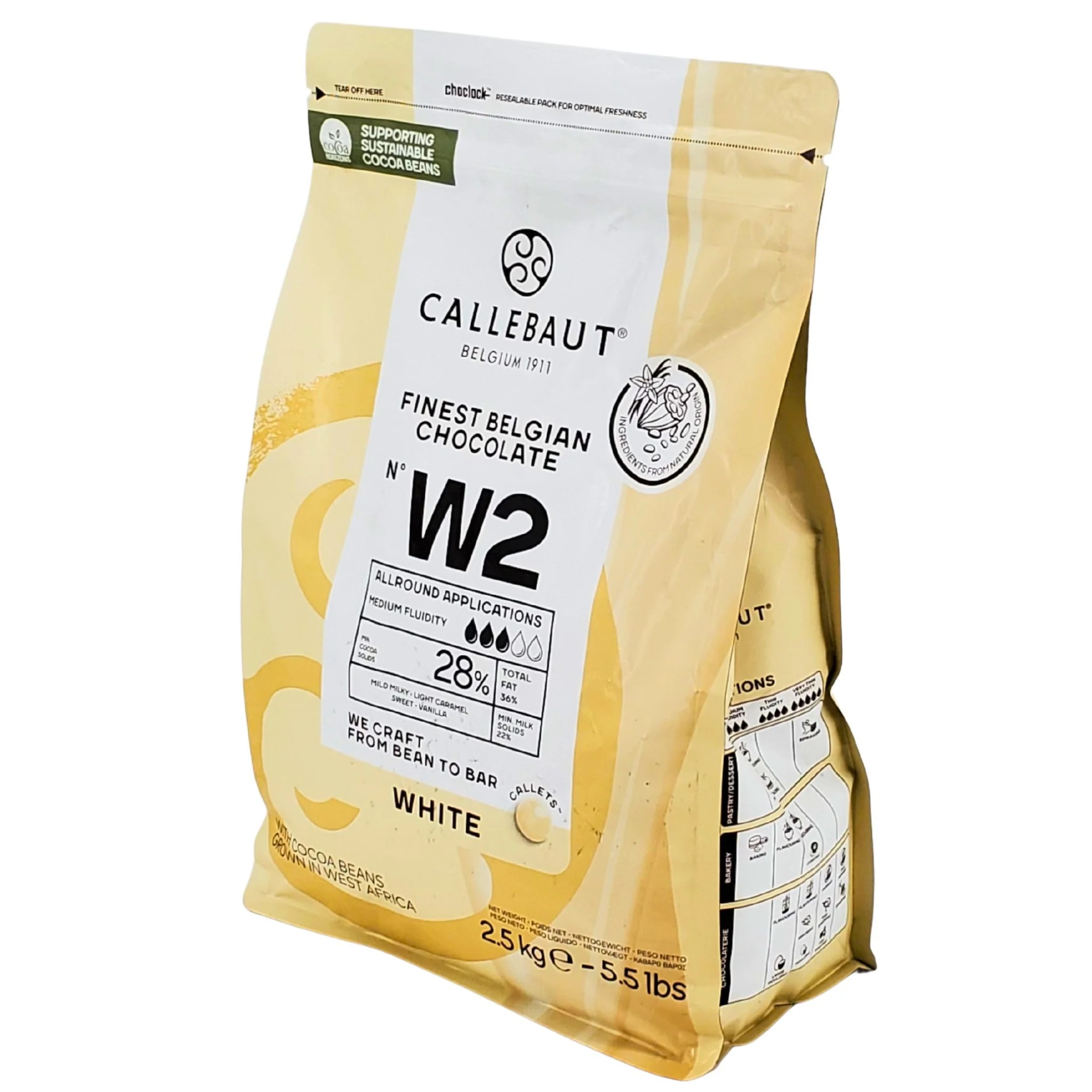 VSO - Callebaut - White Chocolate Callets - Image 3