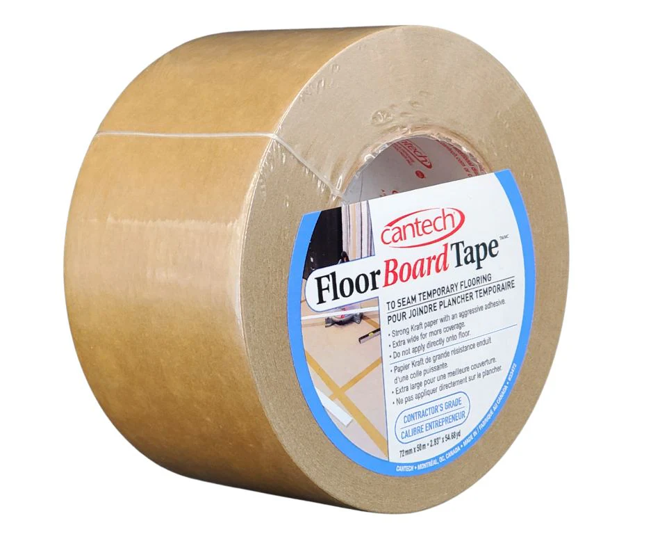 Cantech - 2.8"x50m Floor Board Tape - Kraft - Image 3