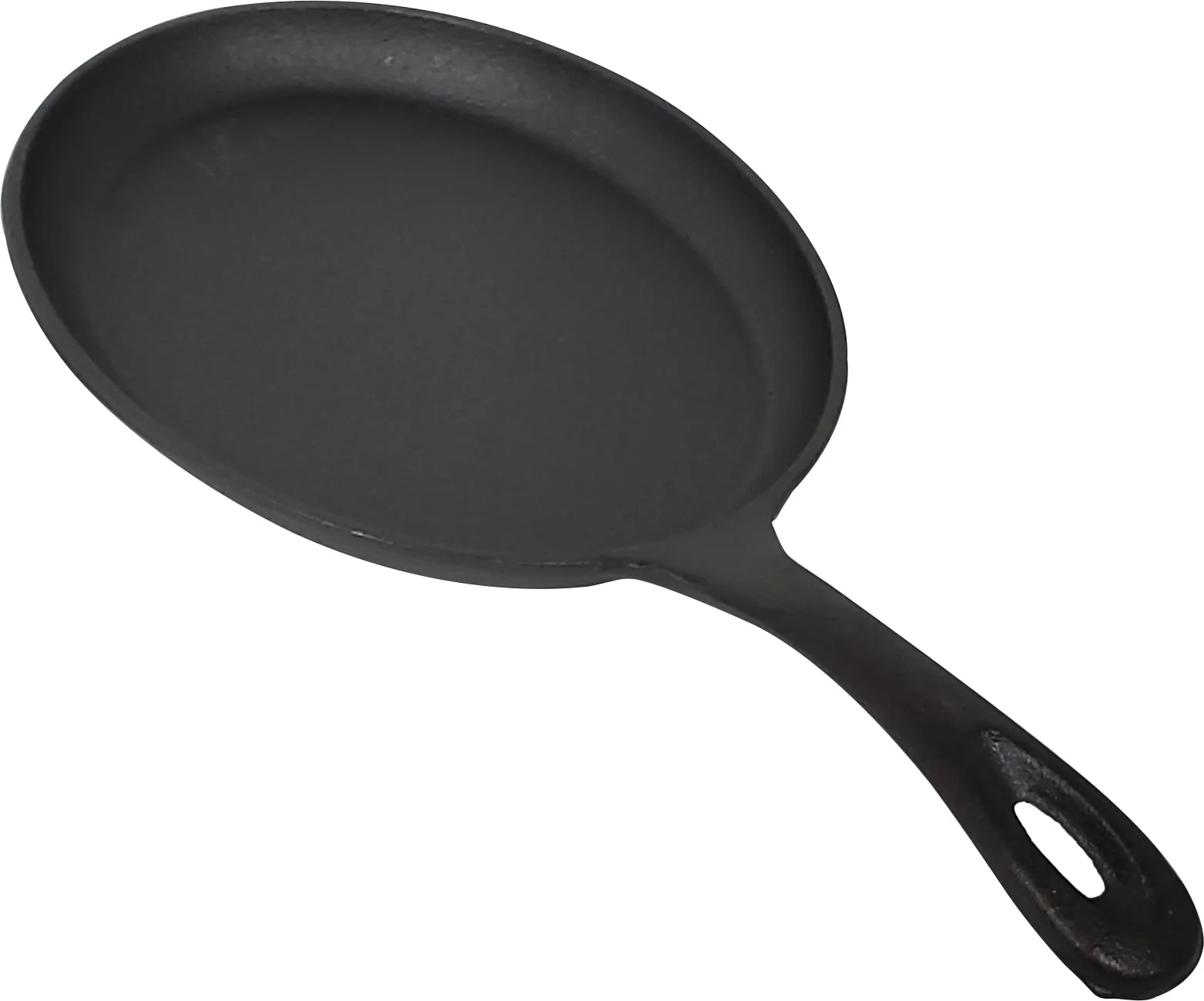Cast Iron Oval Fry Pan - 14.5x7" - BG78P - 573722 - Image 2