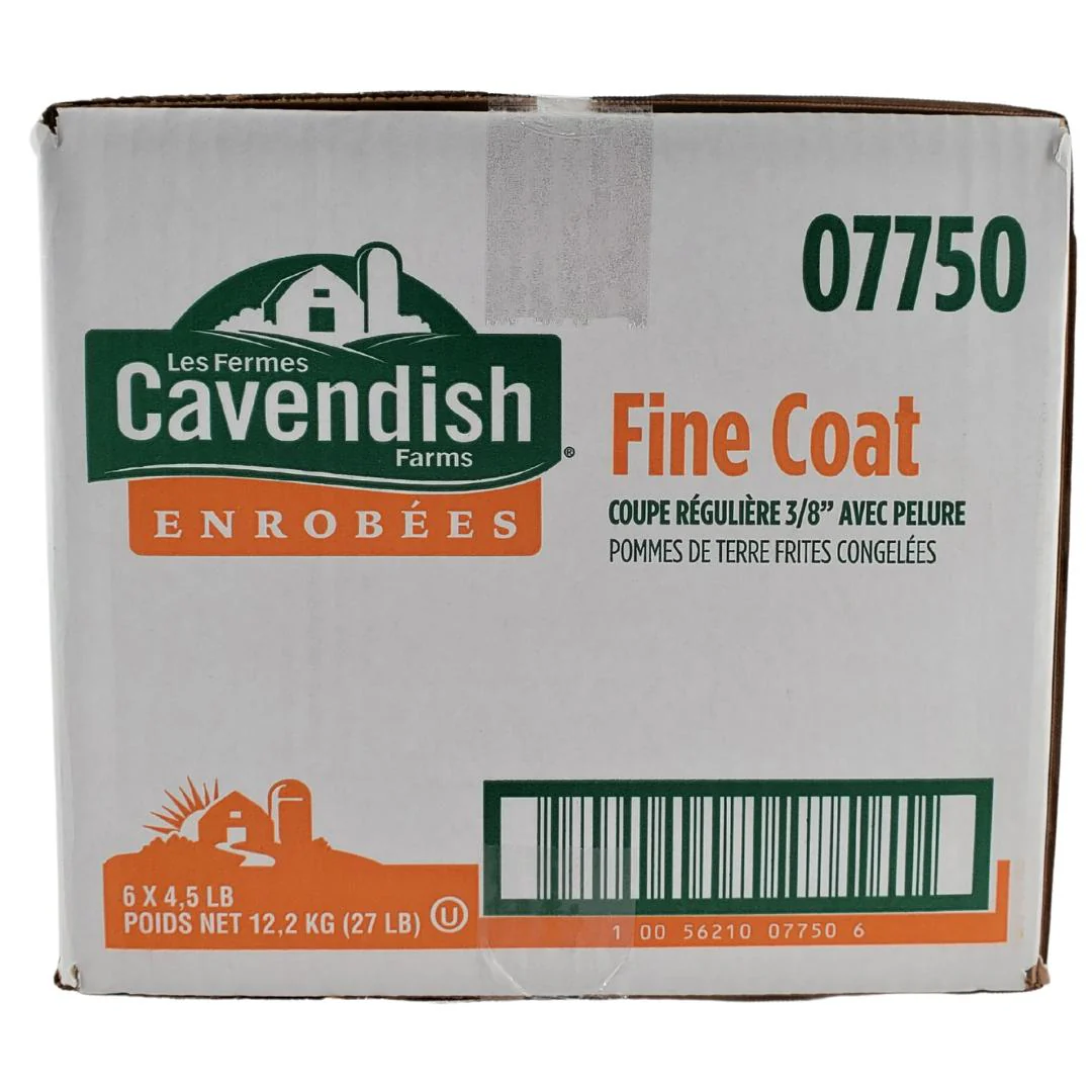 Cavendish - French Fries - 3/8 Straight Cut - Skin On - Fine Coat - 07750 - Image 5