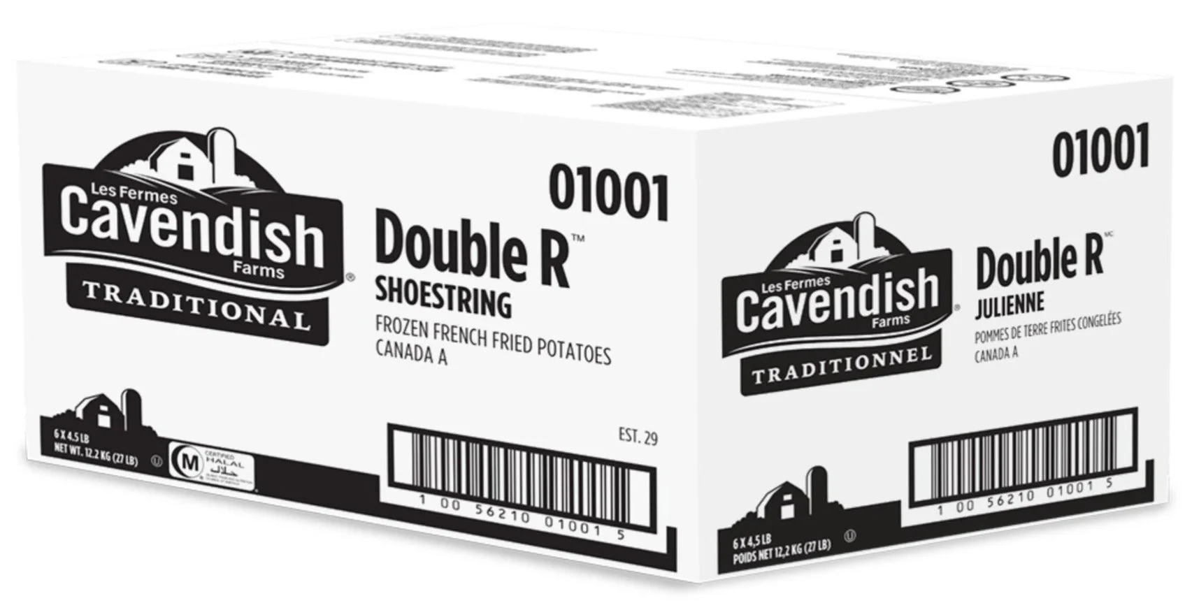 Cavendish - French Fries - Shoestring - 01001 - Image 2