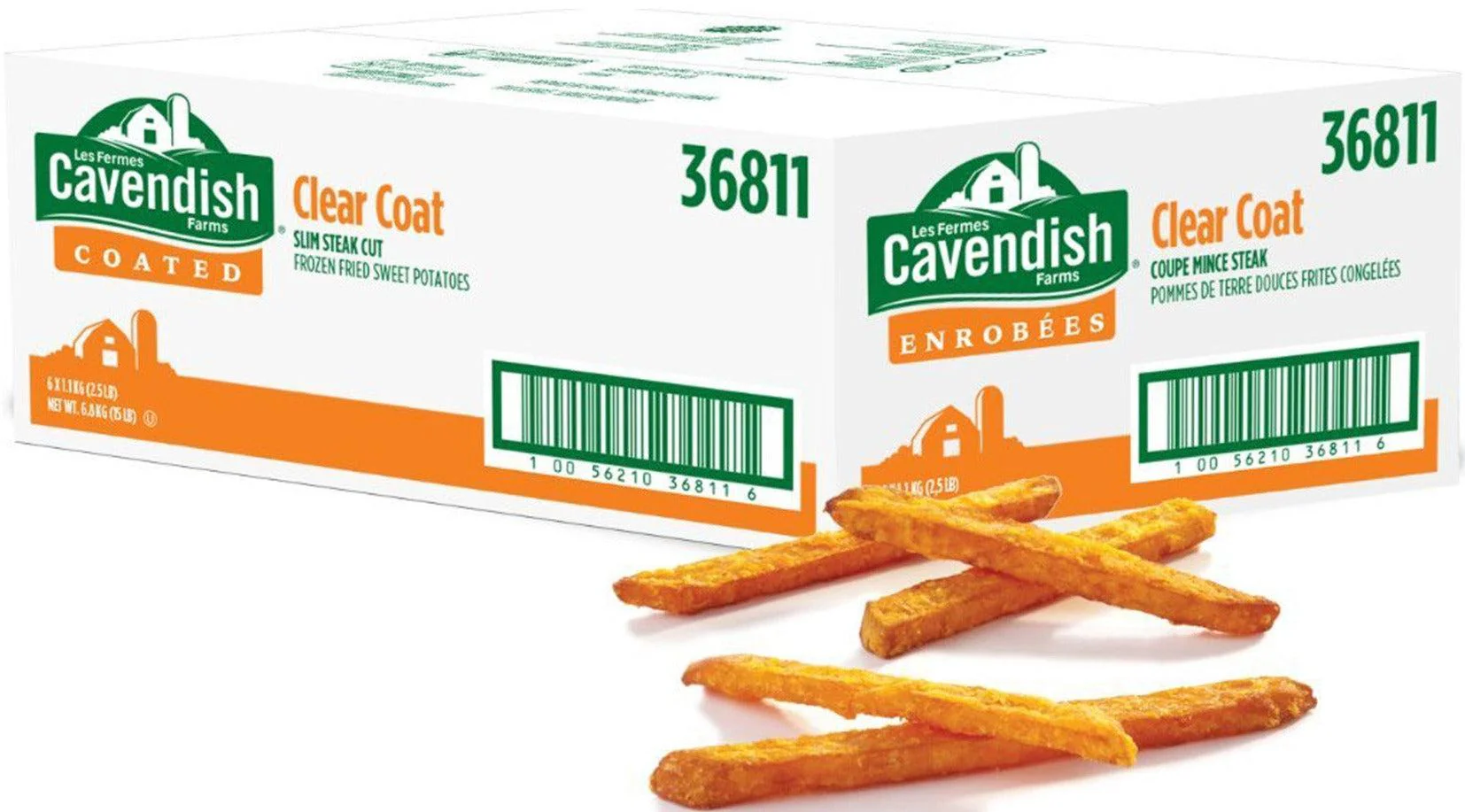 Cavendish - French Fries - Sweet Potato - Slim Steak - 36811 - Image 2