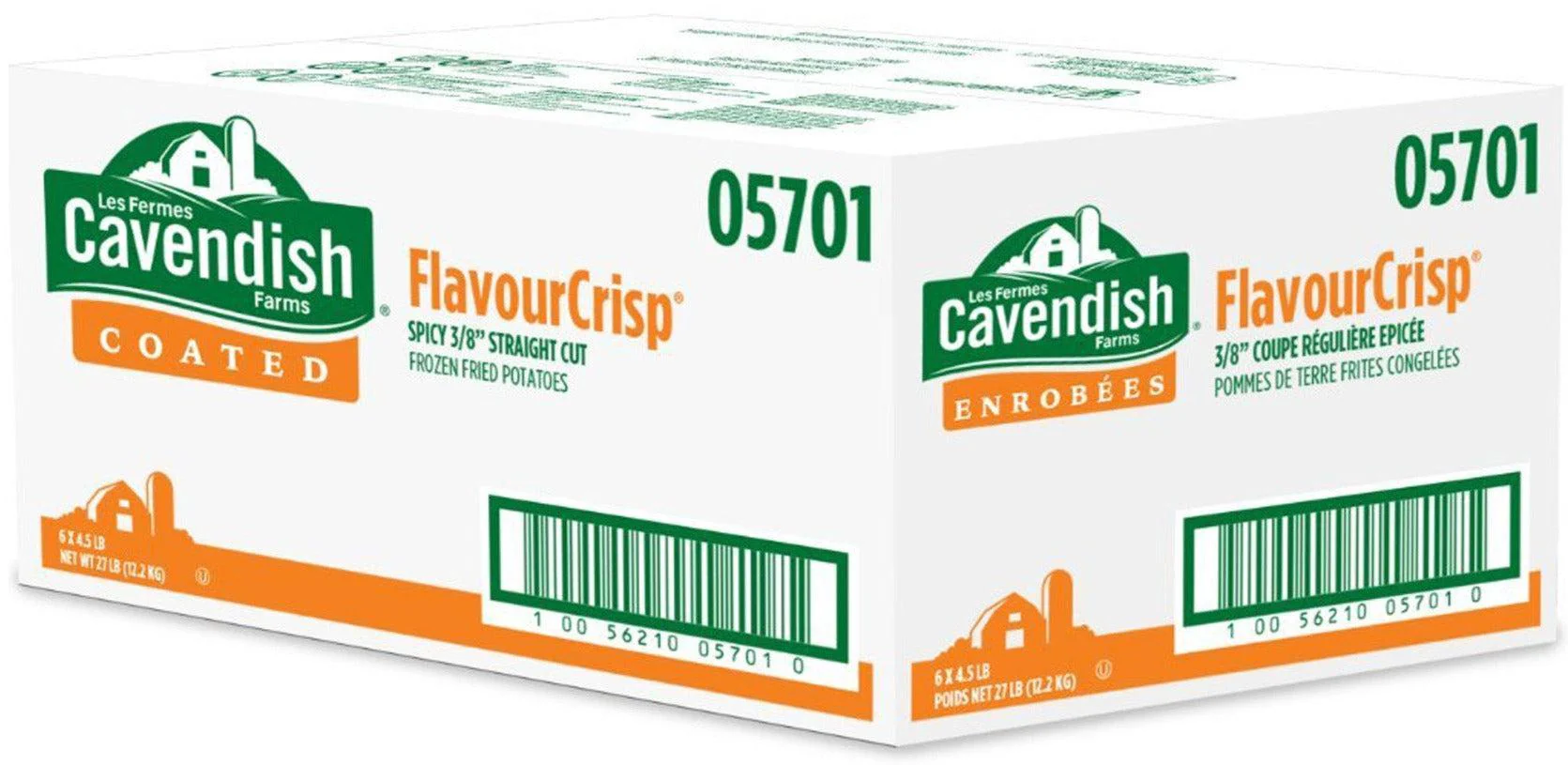 Cavendish - Spicy- French Fries - 3/8 - 05701 - Image 2