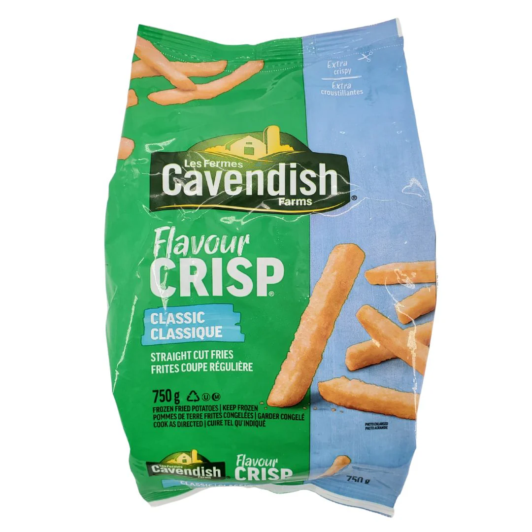 CLR - Cavendish - Straight Cut Fries - Classic - Retail - 25420 - Image 3