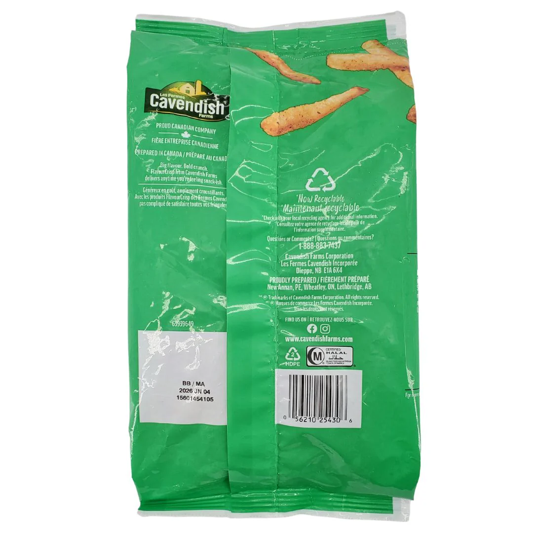 CLR - Cavendish - Straight Cut Fries - Spicy - Retail - 25430 - Image 4