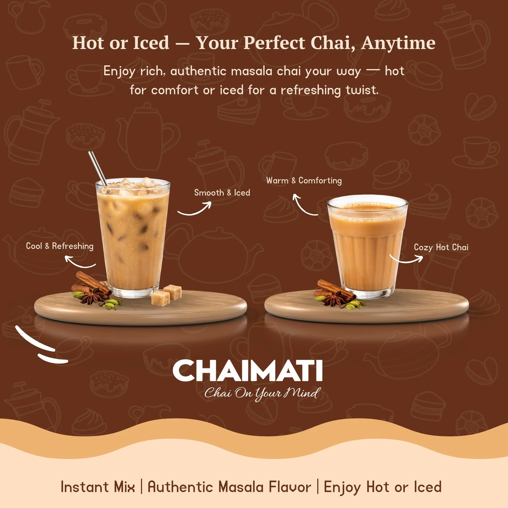 ChaiMati - Masala Chai Latte - Instant Premix - Image 4