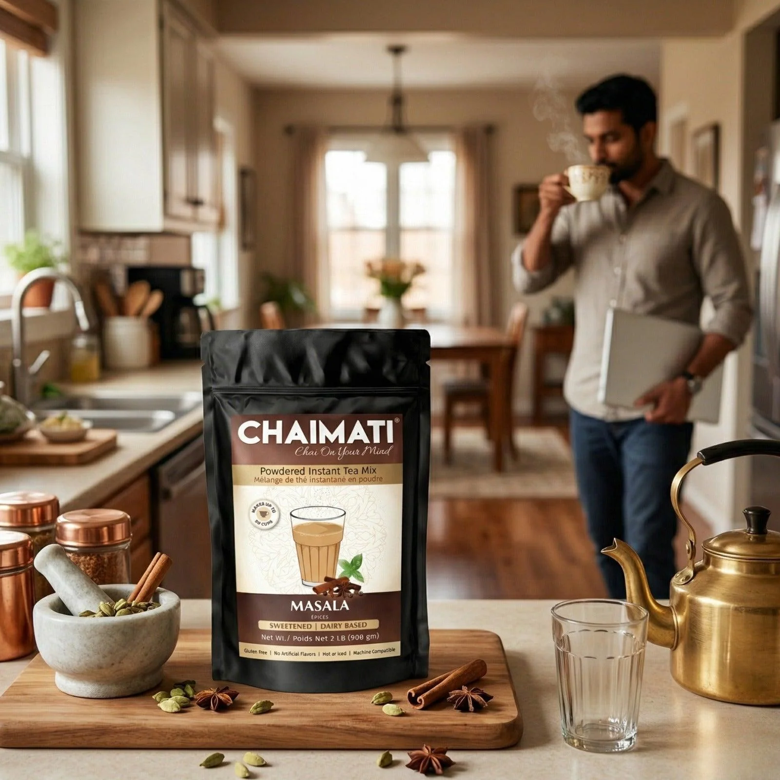 ChaiMati - Masala Chai Latte - Instant Premix - Image 8