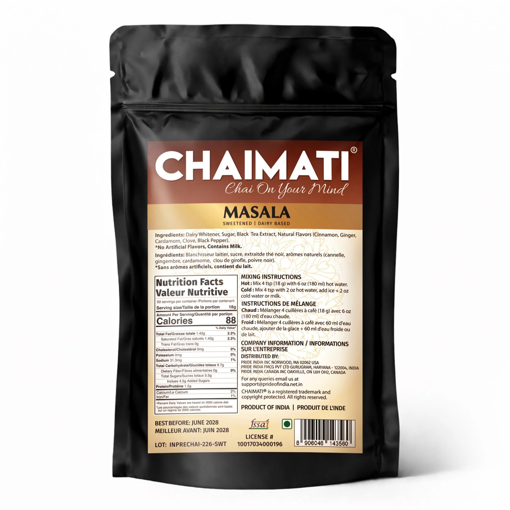 ChaiMati - Masala Chai Latte - Instant Premix - Image 9