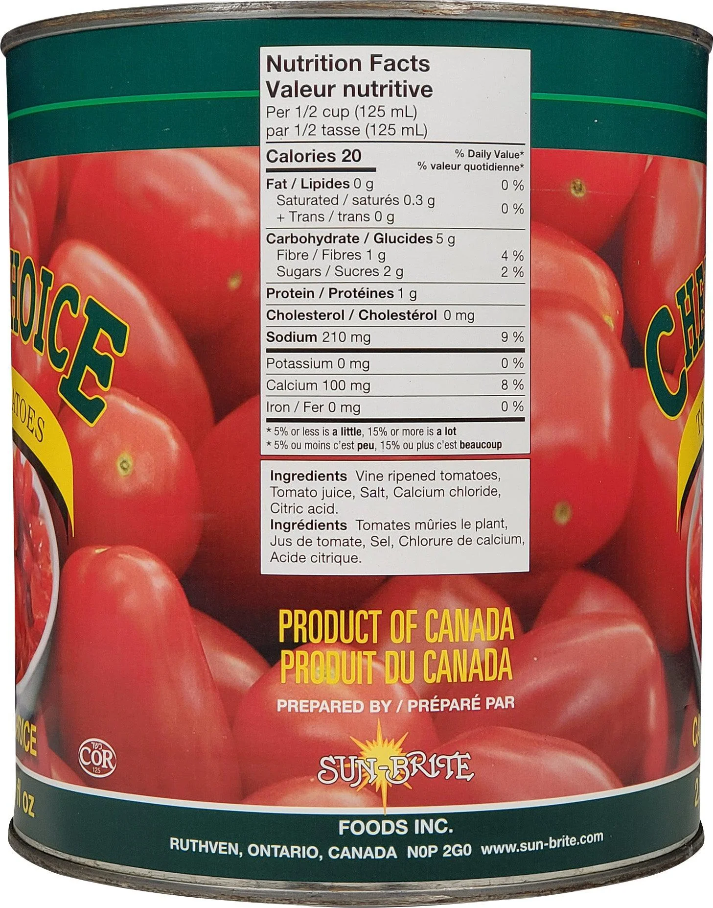 Chef's Choice - Diced Tomatoes - Image 2