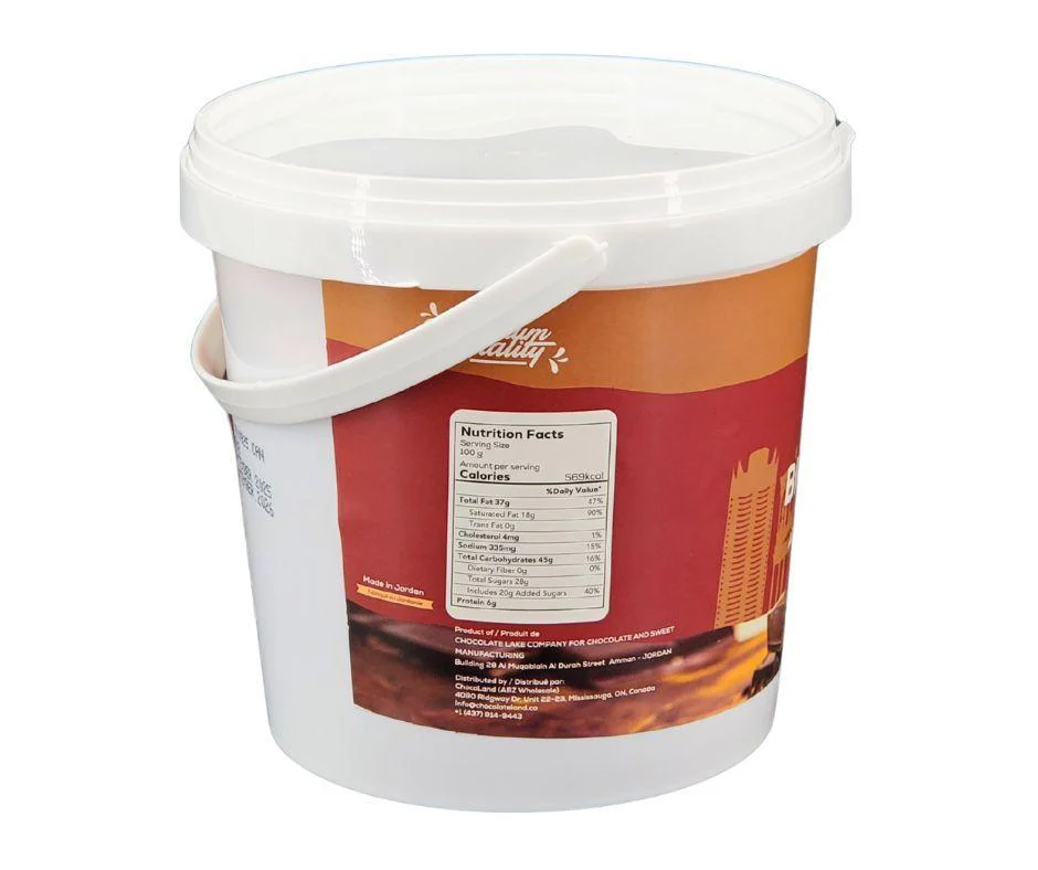Chocolake - Kunafa Bisco Cream 1Kg Pail - Image 3