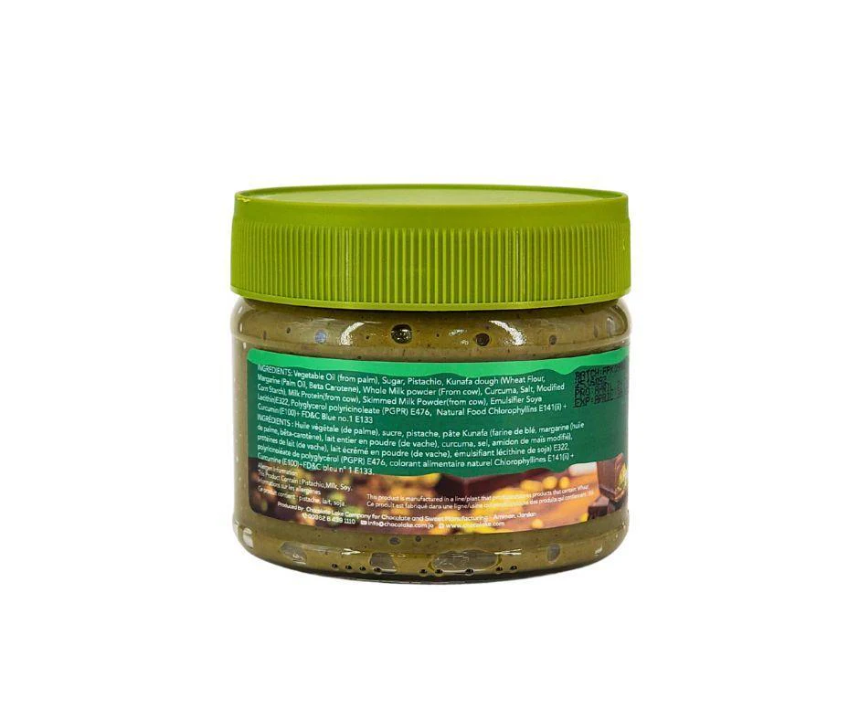 Chocolake - Pistachio Kunafa Spread – Glass Jar - Image 2
