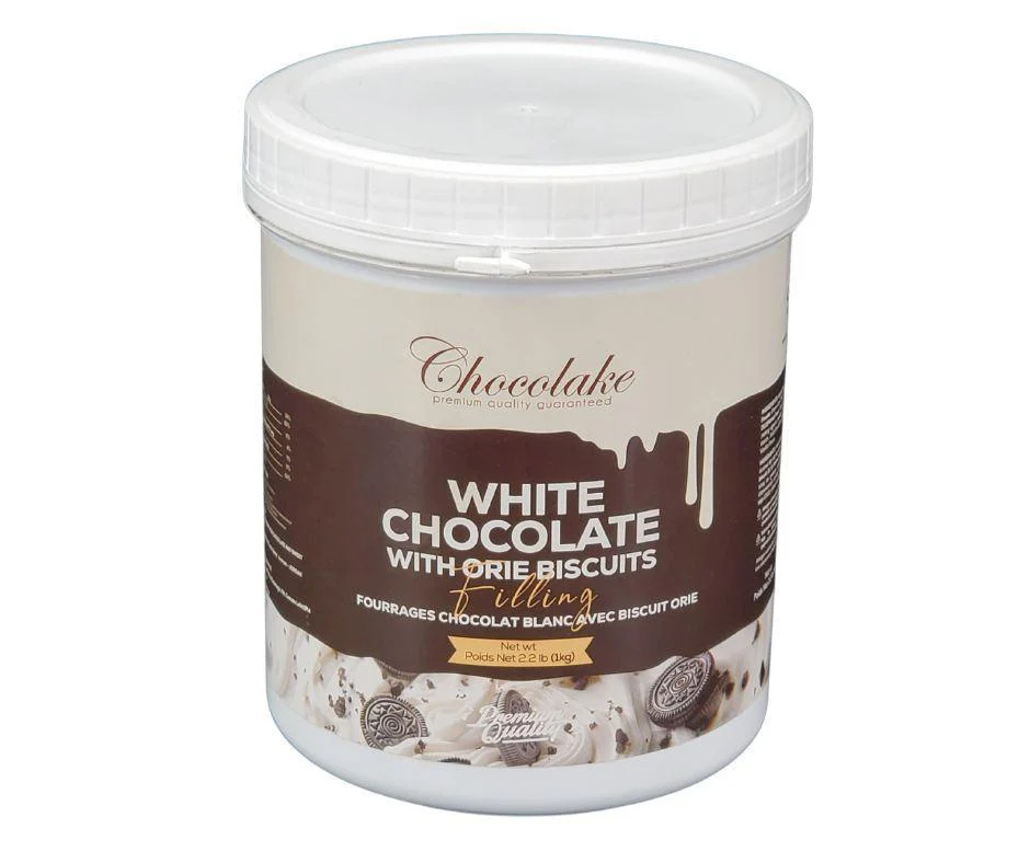 Chocolake - White Chocolate with Orie Biscuit Filling - Image 2